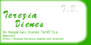 terezia dienes business card